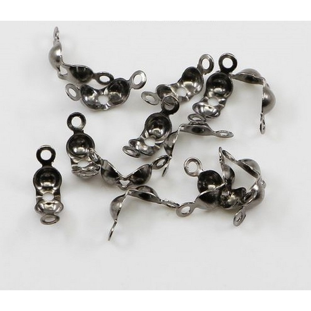 Silver Crimp Lock Clasps