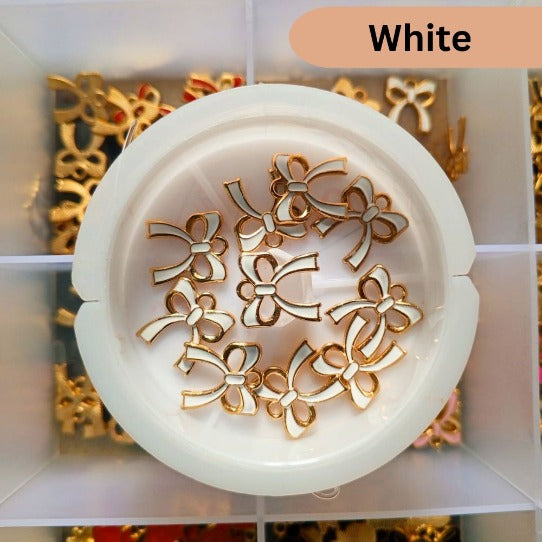 Bow Charms Enamel