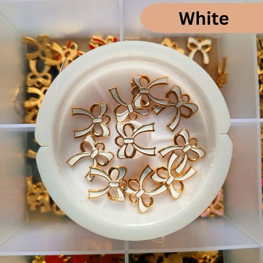 Bow Charms Enamel