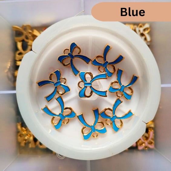 Bow Charms Enamel