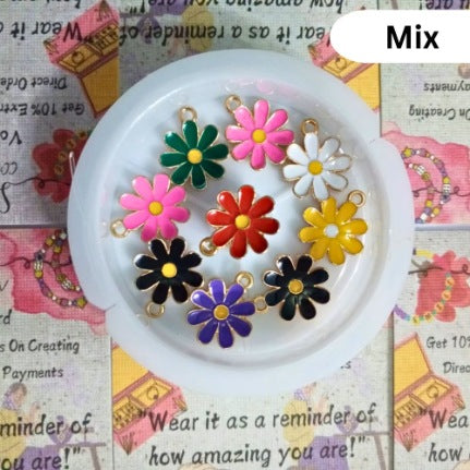Jasmine Enamel Charms Curve Size 2cm