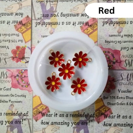 Jasmine Enamel Charms Curve Size 2cm