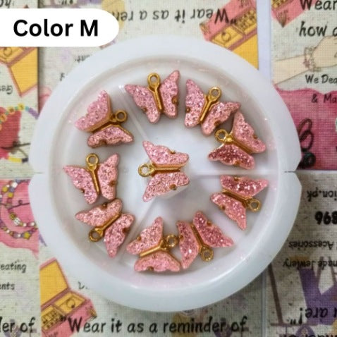 Butterfly Charms Acrylic Enamel