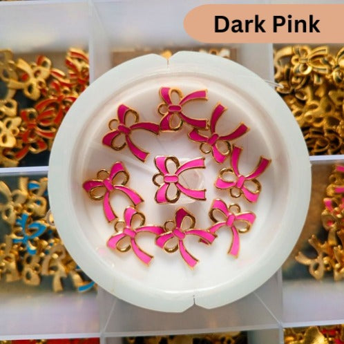 Bow Charms Enamel