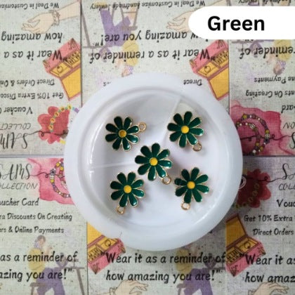 Jasmine Enamel Charms Curve Size 2cm