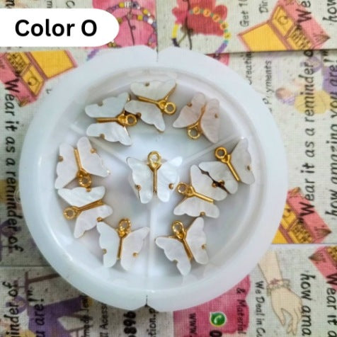 Butterfly Charms Acrylic Enamel