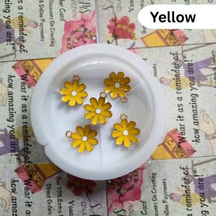 Jasmine Enamel Charms Curve Size 2cm