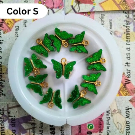 Butterfly Charms Acrylic Enamel
