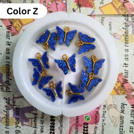 Butterfly Charms Acrylic Enamel
