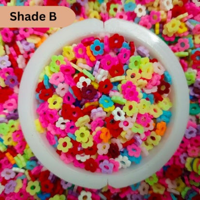 Clay Ring Shaded Beads In Grams