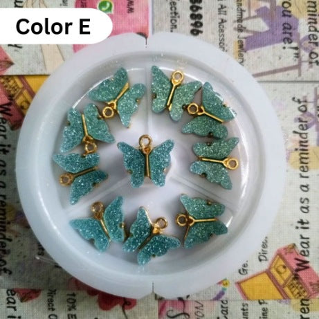 Butterfly Charms Acrylic Enamel