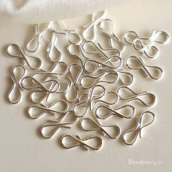 Silver S Type Hook For Jewelry Making