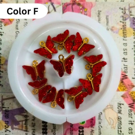 Butterfly Charms Acrylic Enamel