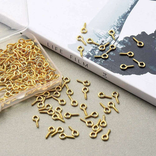 Golden Screw Hooks