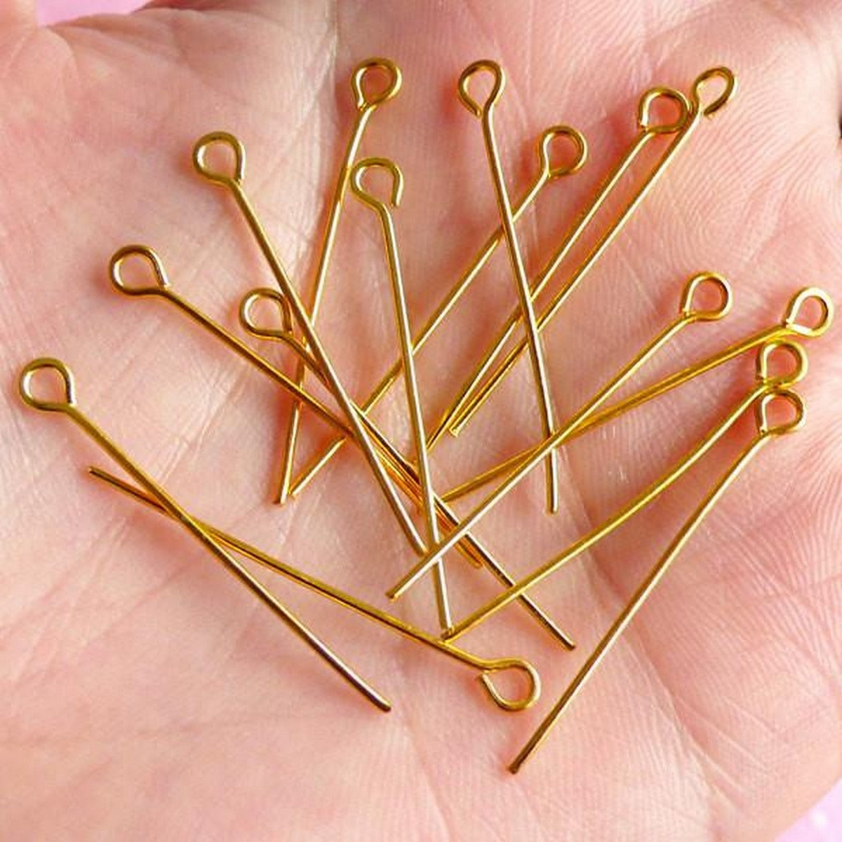 Eye Pin Golden Eye Head Pins All Size