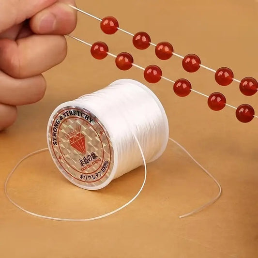 Stretchable Elastic Thread For Jewelry Making - Imported